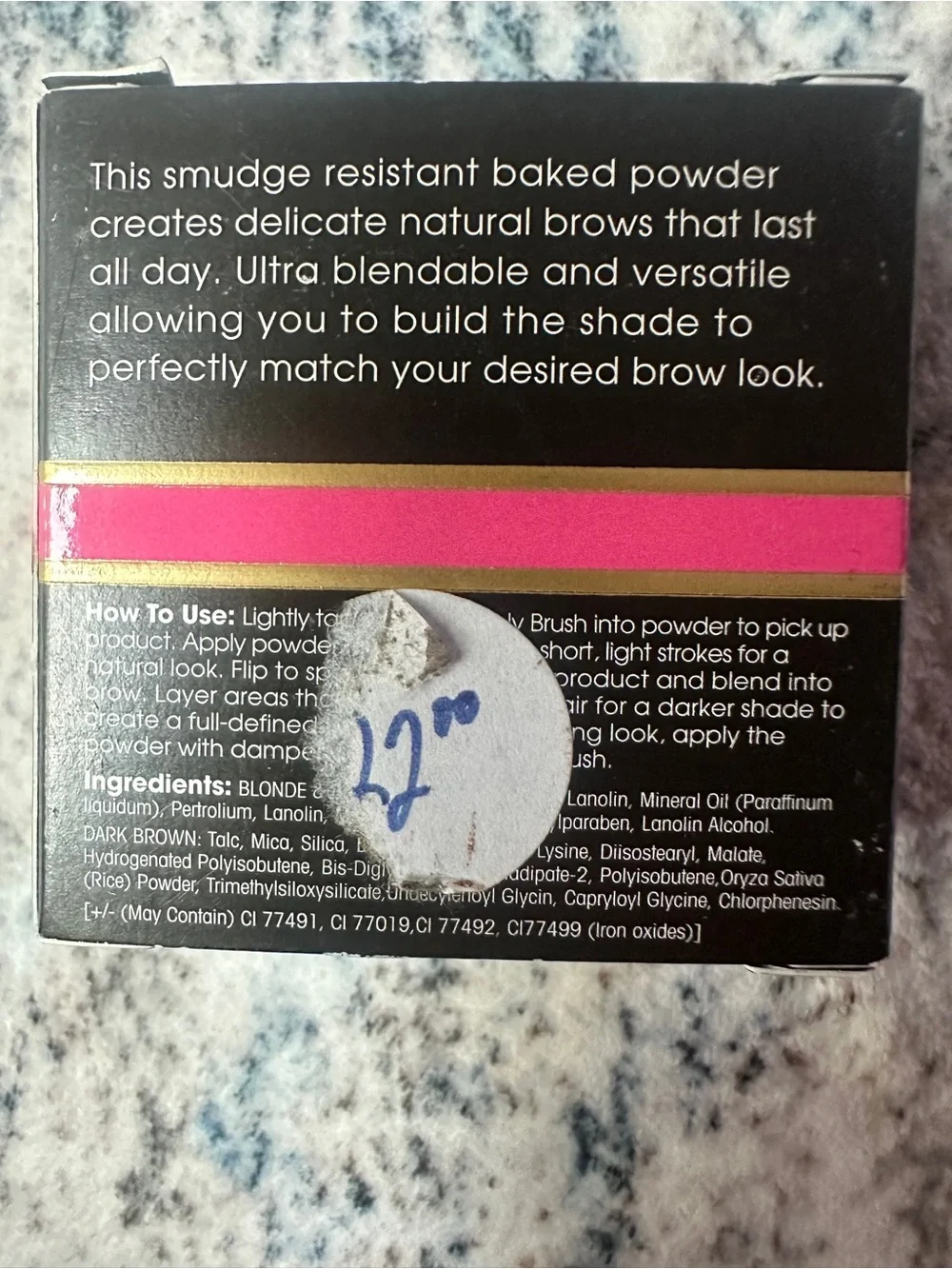 Kelley Baker Brow Powder NWT blonde